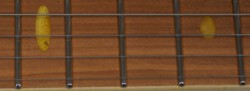 amber Inlay fingerboard amber